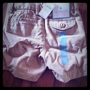 NWT! Baby Gap khaki shorts 12-18 months